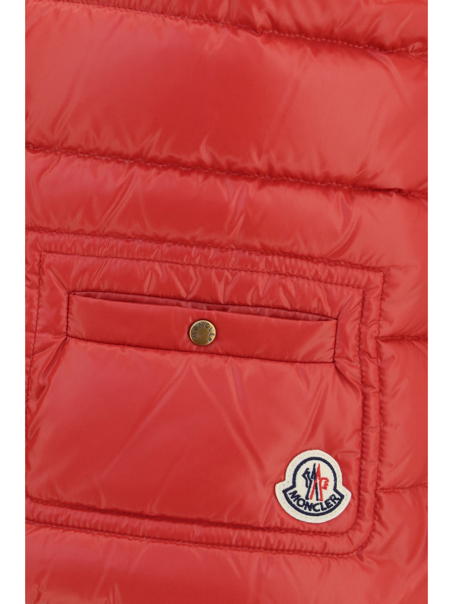 Down-Filled Vest Frelon Bright Red Outer: Polyamide Blazers