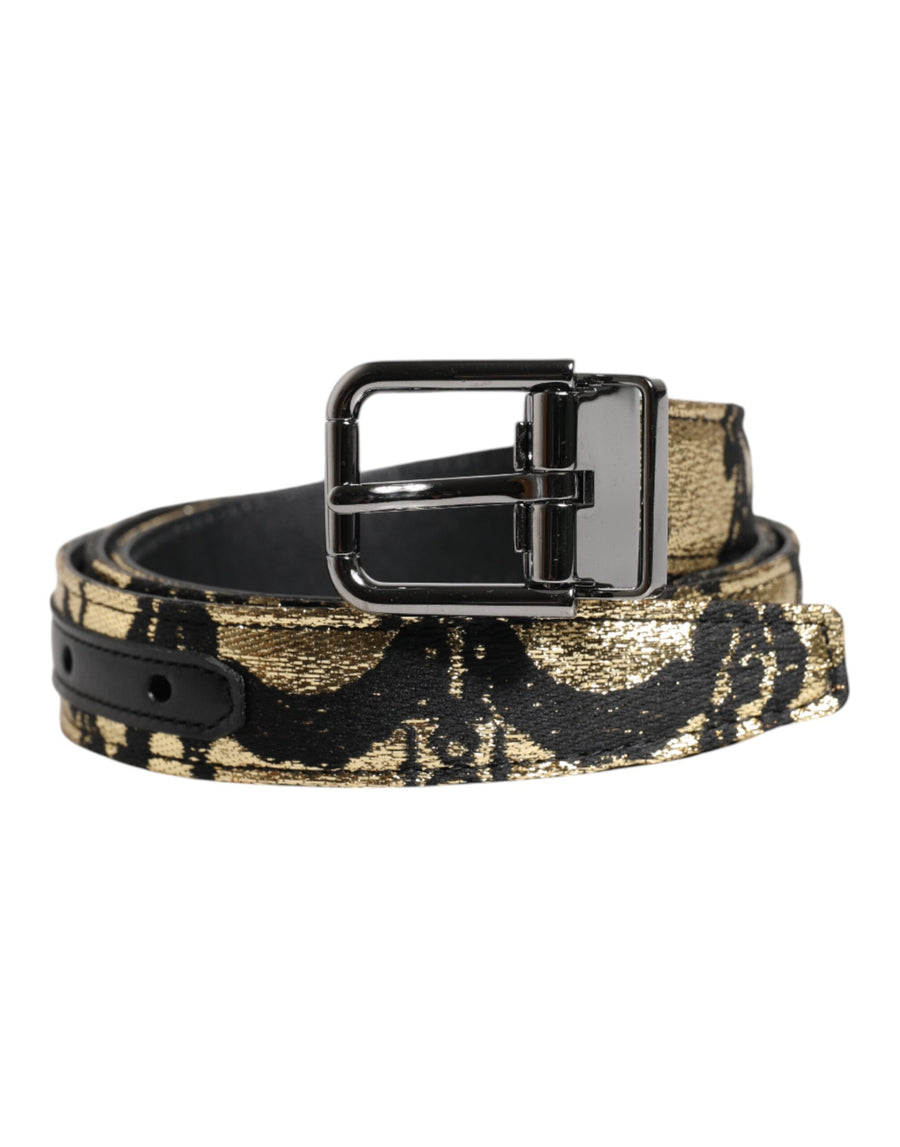 Dolce & Gabbana Leather belt in multicolor