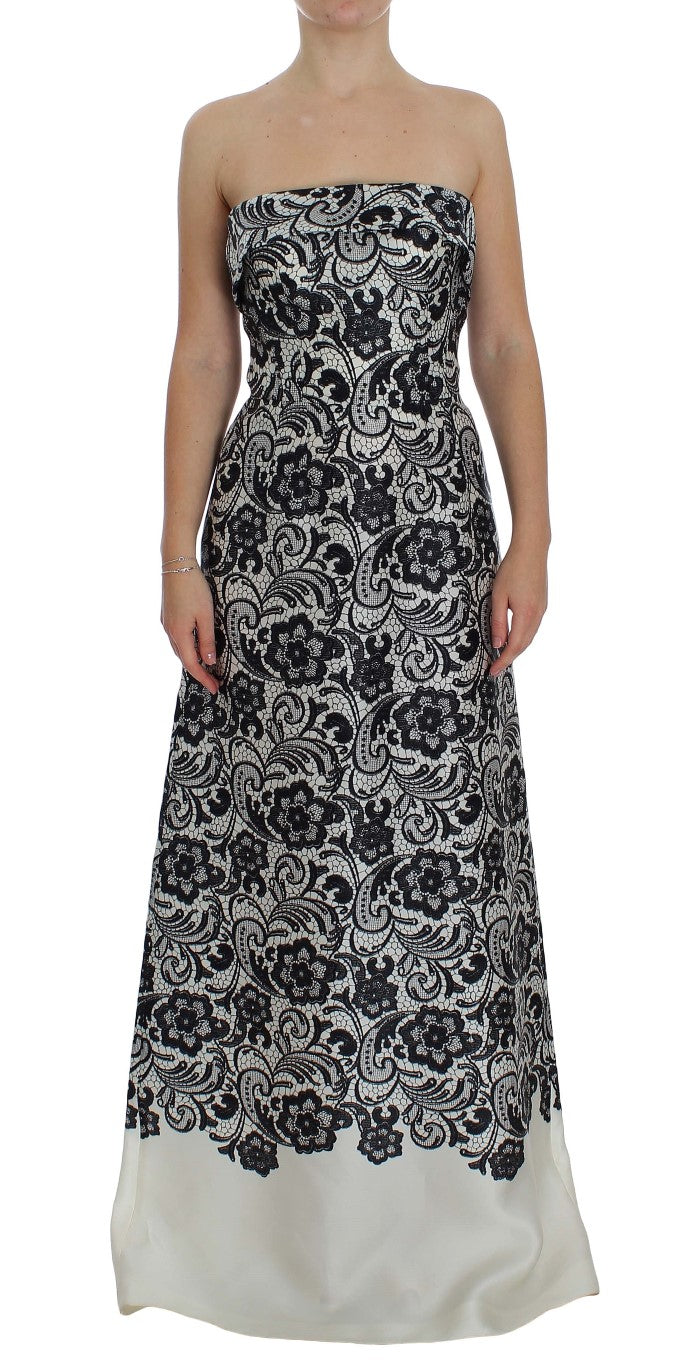 Dolce & Gabbana 100% Silk; Lining: 96% Silk dress in black
