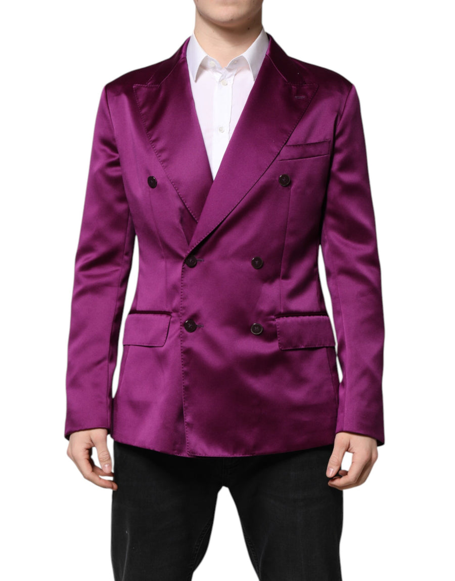 Dolce & Gabbana 100% Polyester blazer in purple