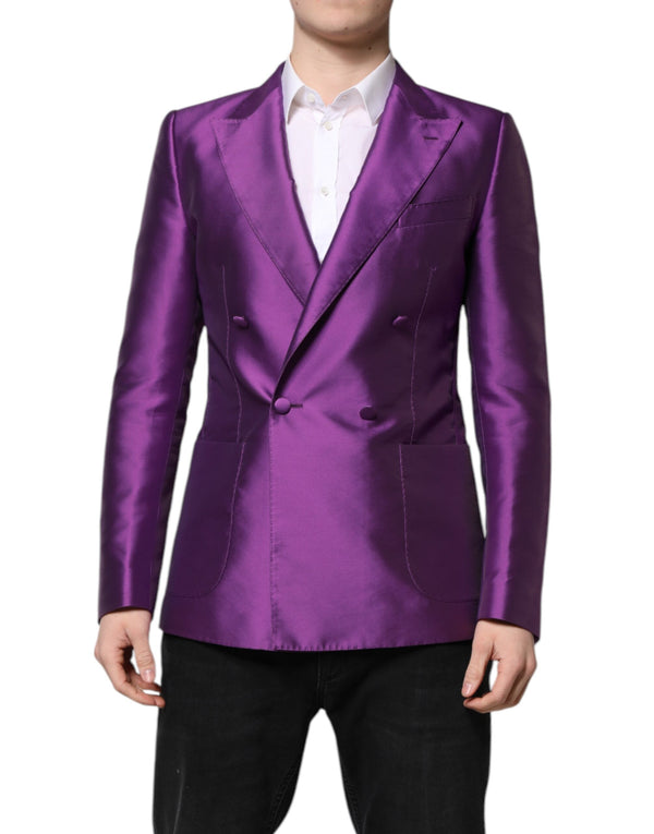 Dolce & Gabbana 100% Polyester blazer in purple