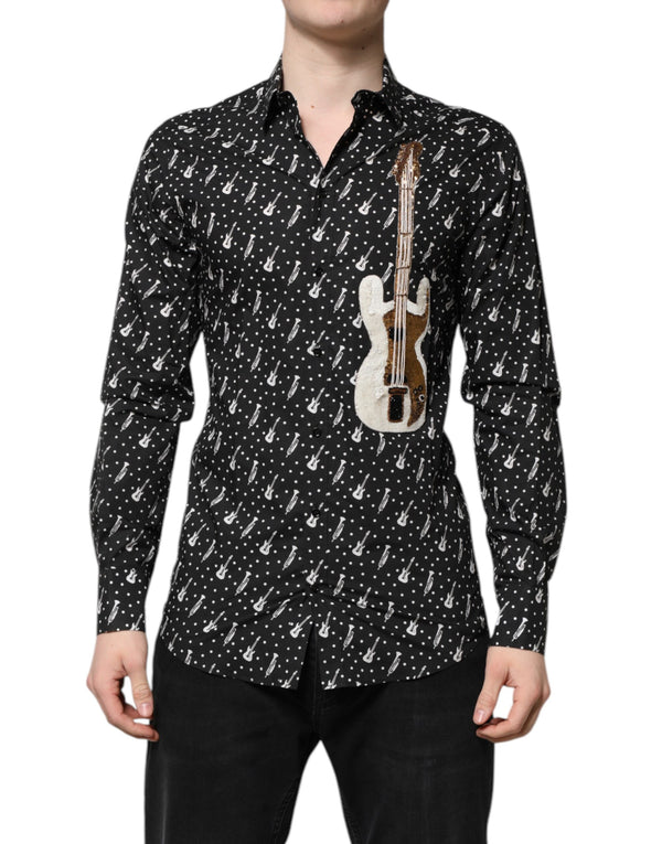 Dolce & Gabbana 100% Cotton shirt in black