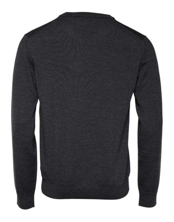 Dolce & Gabbana 100% Virgin Wool sweater in gray