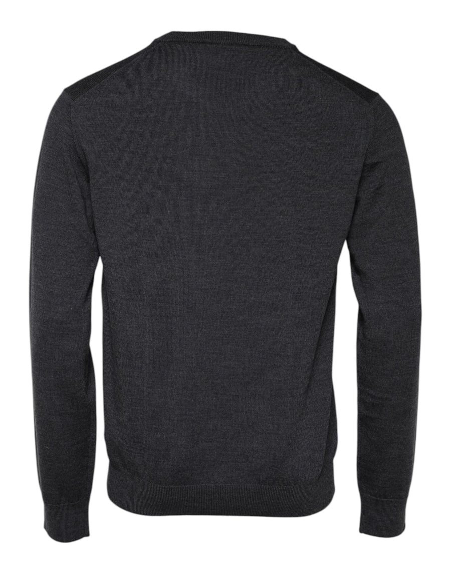 Dolce & Gabbana 100% Virgin Wool sweater in gray