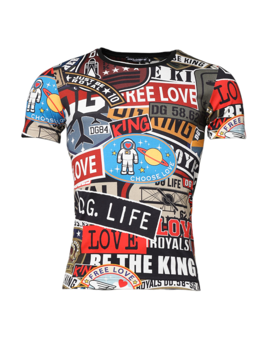 Dolce & Gabbana 100% Cotton t-shirt in multicolor