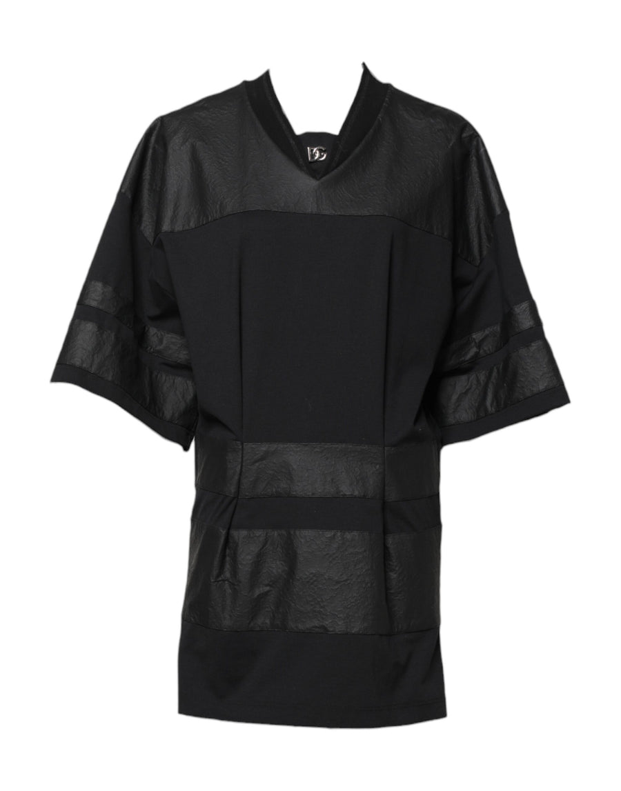Dolce & Gabbana 59% Cotton 38% Nylon 3% Elastane t-shirt in black