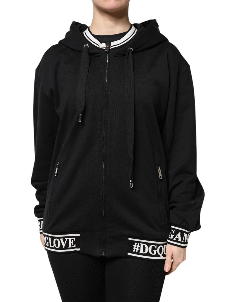 Dolce & Gabbana 100% Cotton hoodie in black