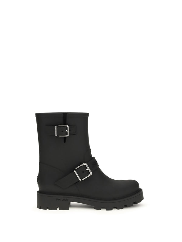 Jimmy Choo 100% Thermoplastic Polyurethane boot in black