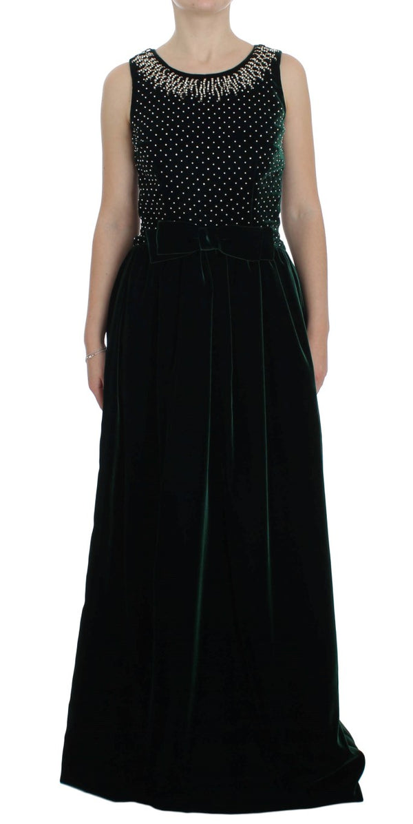 Dolce & Gabbana 55% Rayon maxi dress in green