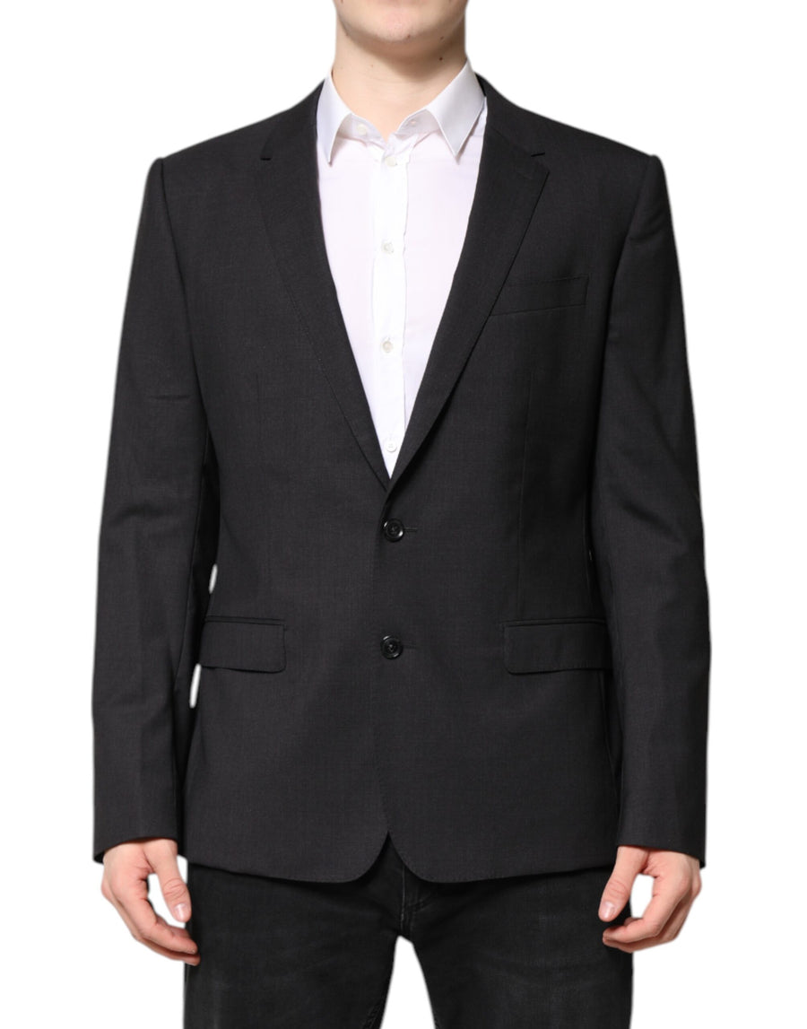 Dolce & Gabbana 97% Virgin Wool blazer in gray