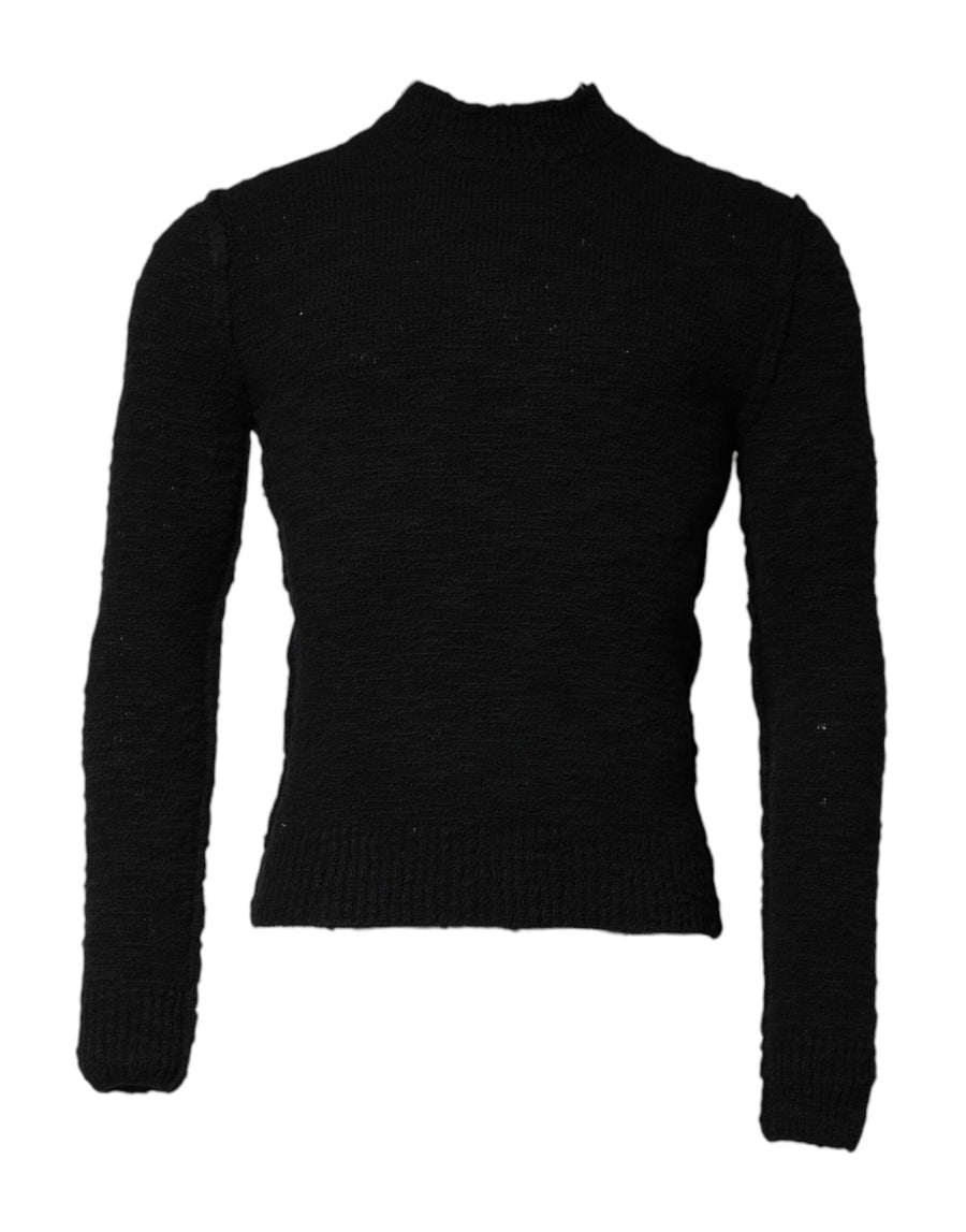 Dolce & Gabbana 93% Virgin Wool sweater in black