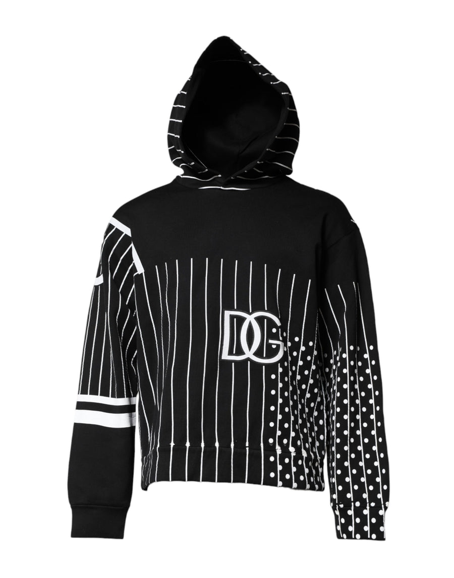 Dolce & Gabbana 70% Cotton hoodie in black