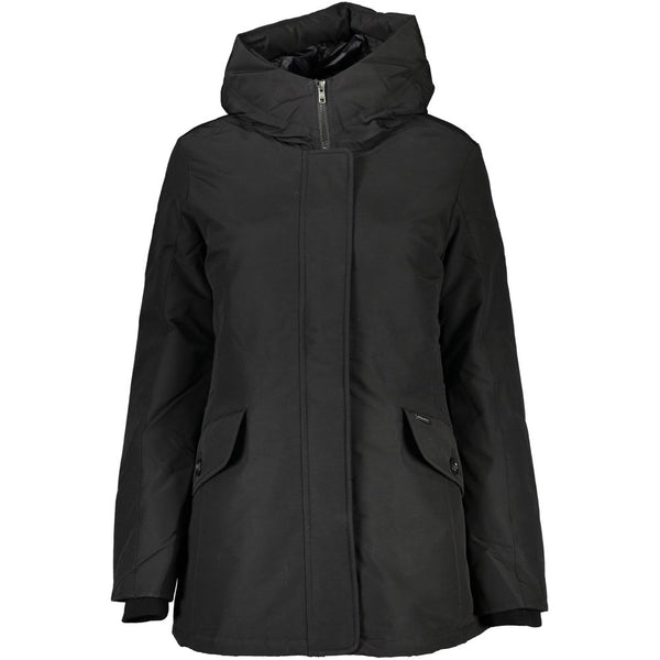 Woolrich 67% Cotton down jacket in black