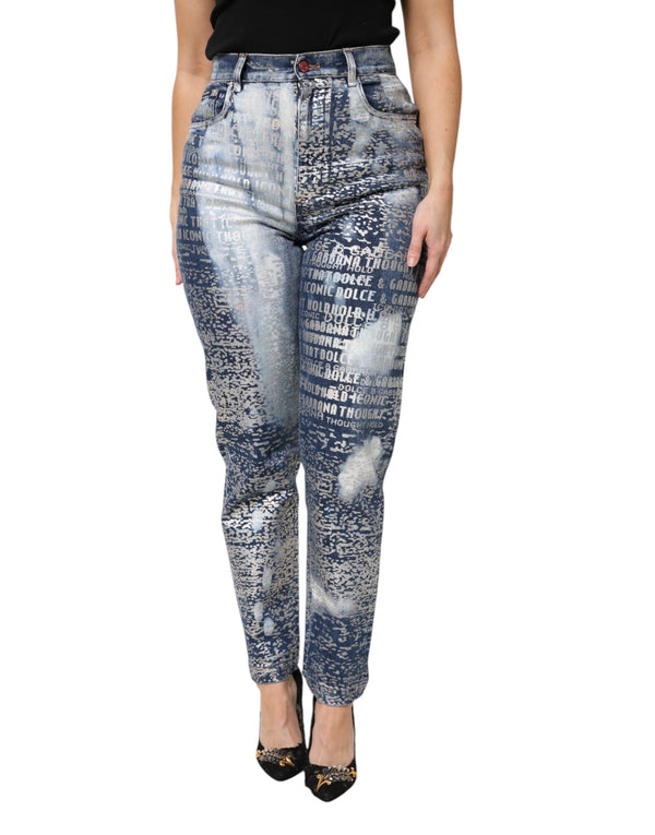 Dolce & Gabbana 92% Cotton 8% Elastane jeans in blue