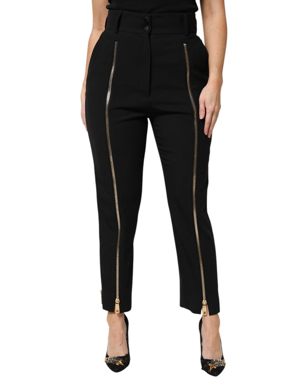 Dolce & Gabbana 99% Virgin Wool trousers in black