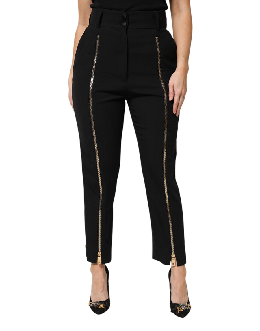 Dolce & Gabbana 99% Virgin Wool trousers in black