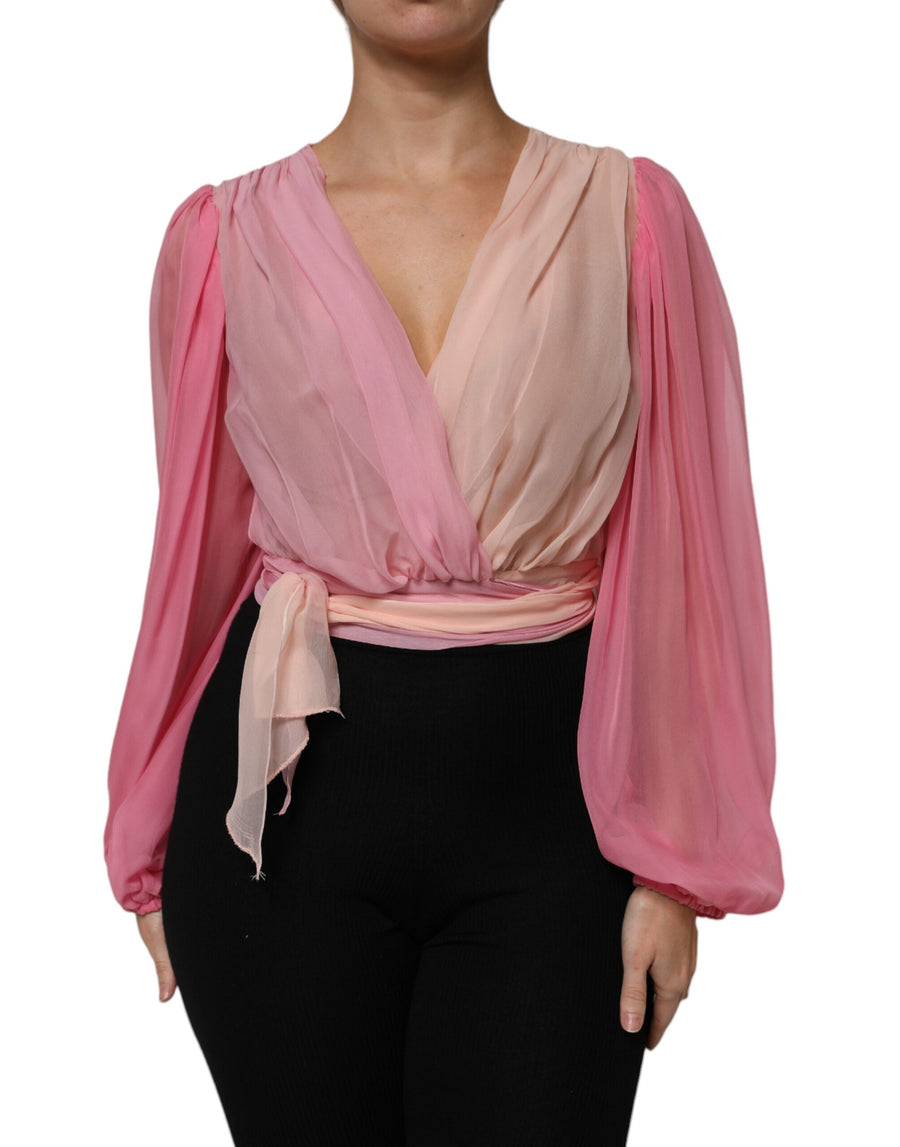 Dolce & Gabbana 100% Silk blouse in pink