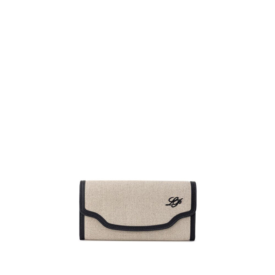 Loro Piana Cotton wallet in beige