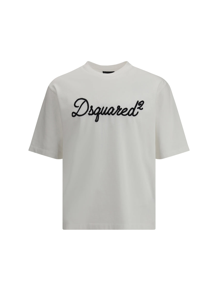 Dsquared2 100% Cotton t-shirt in white