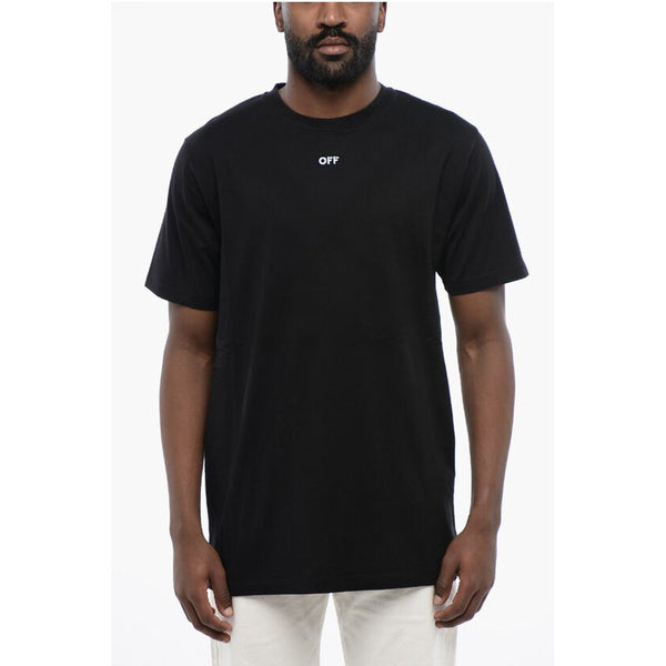 Off-White Cotton t-shirt in black