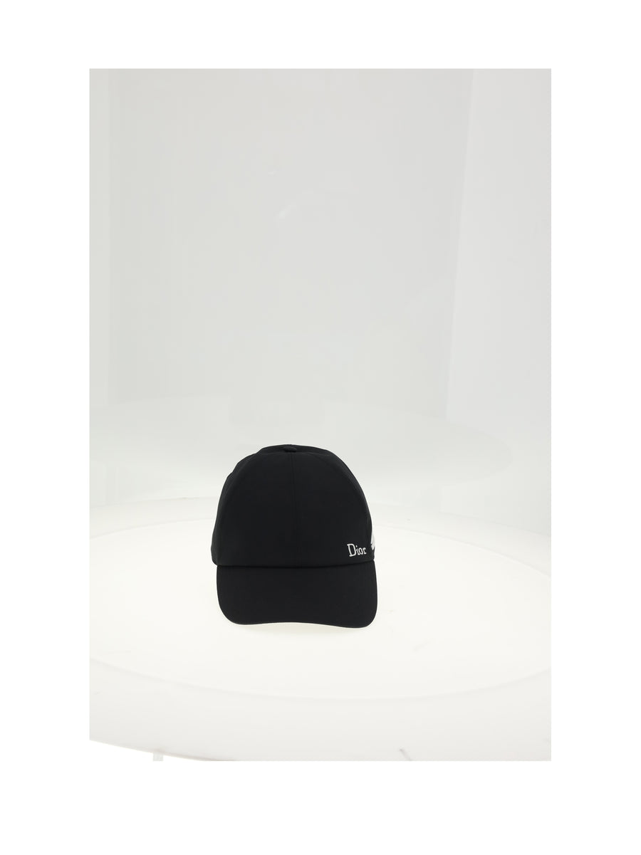 Black Technical Fabric Bucket Hat Polyester