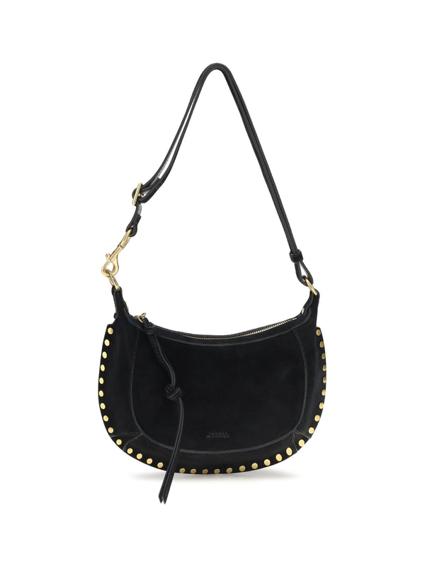 Isabel Marant 100% Calf Leather Bos Taurus shoulder bag in black