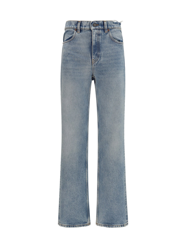 Golden Goose 100% cotton jeans in blue