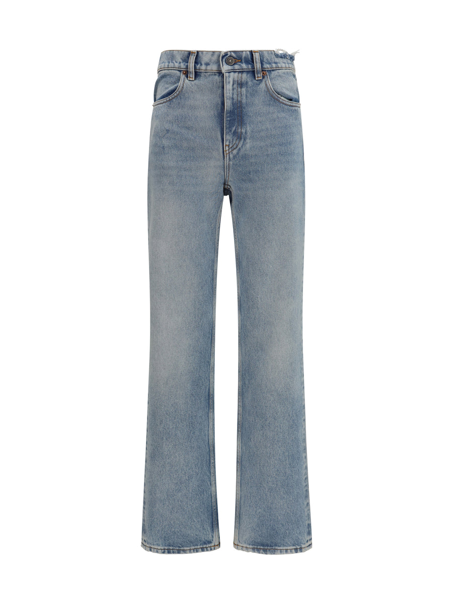 Golden Goose 100% cotton jeans in blue