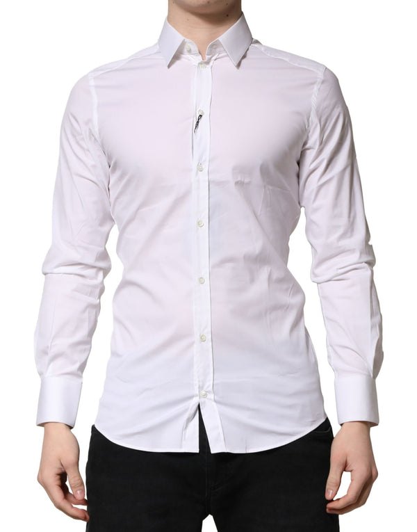 Dolce & Gabbana 70% Cotton shirt in white