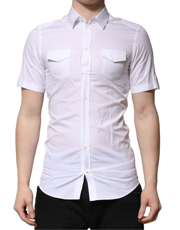 Dolce & Gabbana 100% Cotton shirt in white
