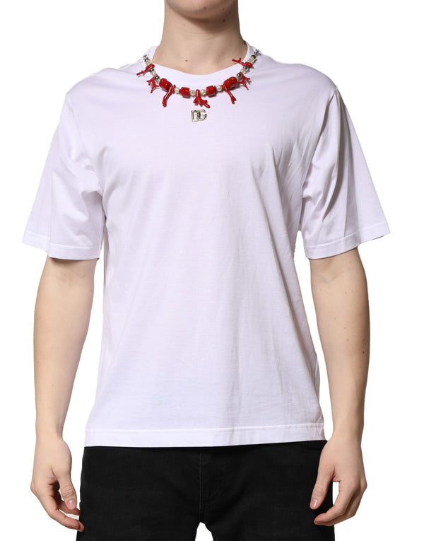 Dolce & Gabbana 100% Cotton t-shirt in white