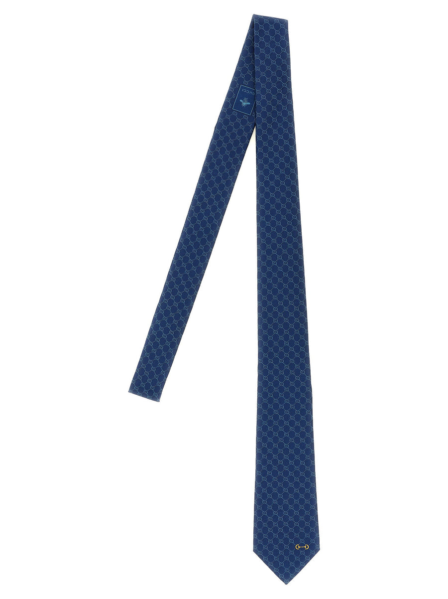 Gucci Morsetto Necktie — blue