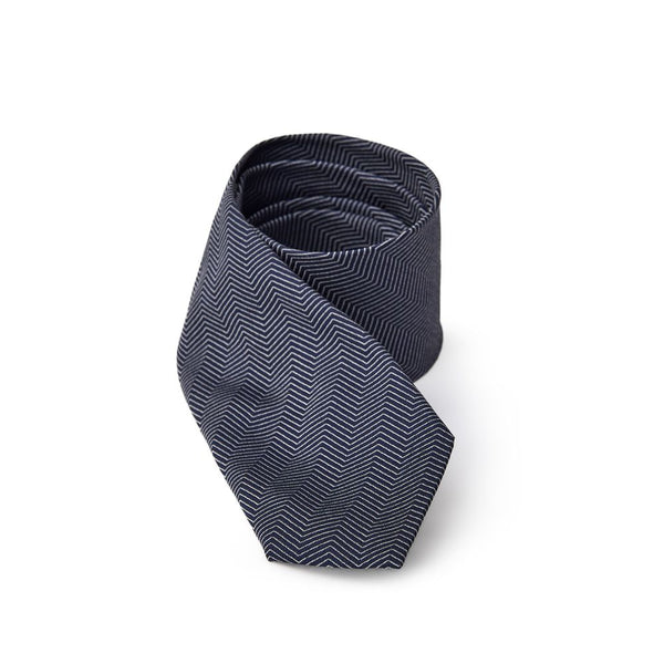 Jil Sander 100% Silk necktie in blue
