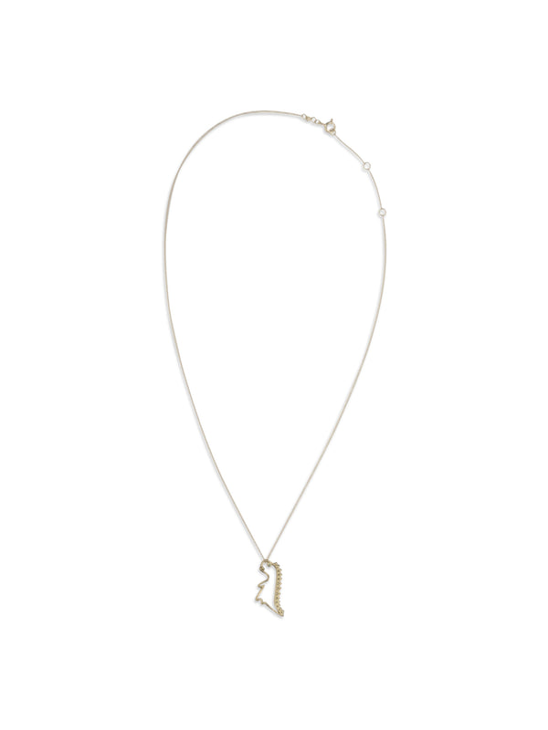Dino Esmeralda Necklace Yellow Gold Necklaces