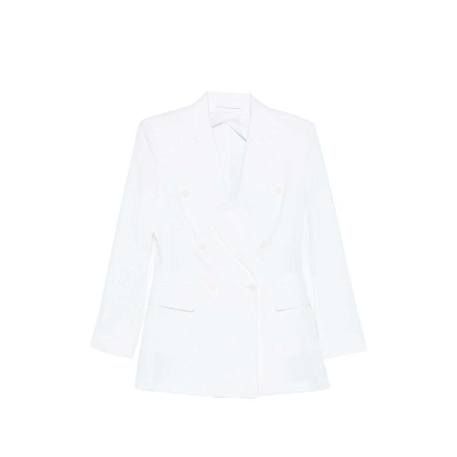 Blazer Pagella Double-Breasted White Outer: Cotton; Lining: Cupro Blazers