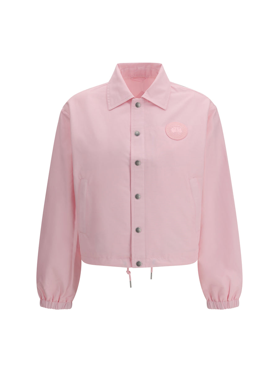Canada Goose 40% Recycled Polyamide; 60% Cotton jacket in pink