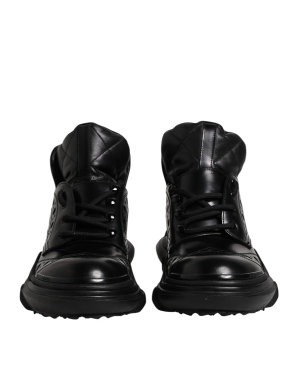 Dolce & Gabbana Leather boots in black