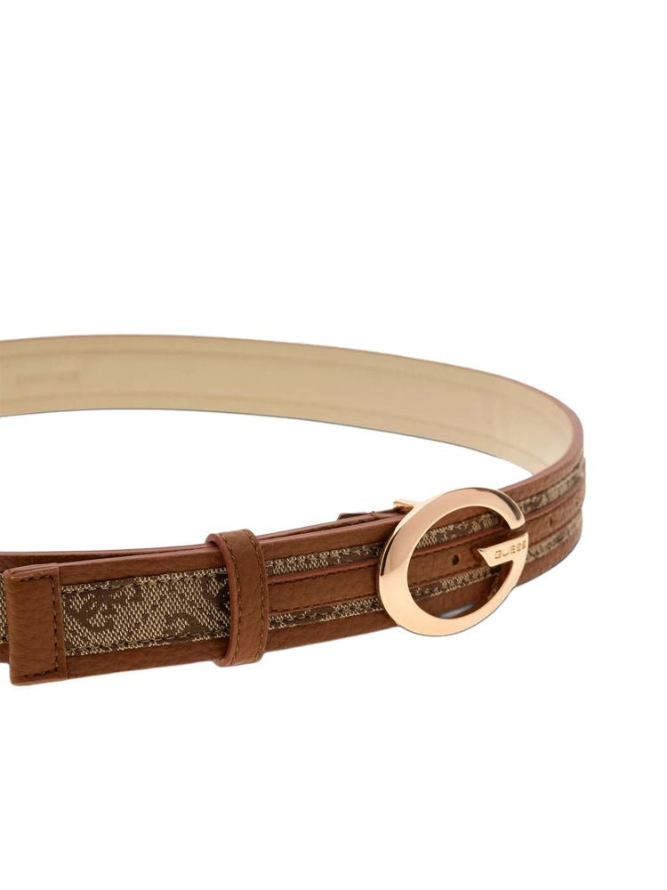 Guess 100% Polyester belt in brown
