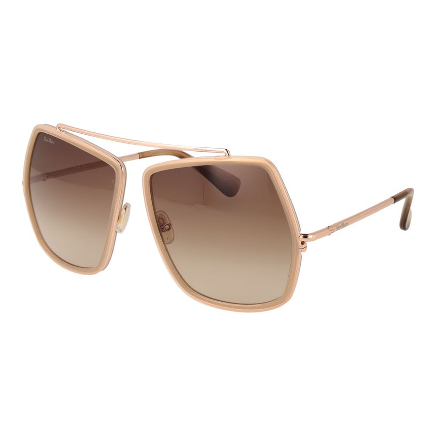 Max Mara MA-1062243 Metal frame sunglasses in beige