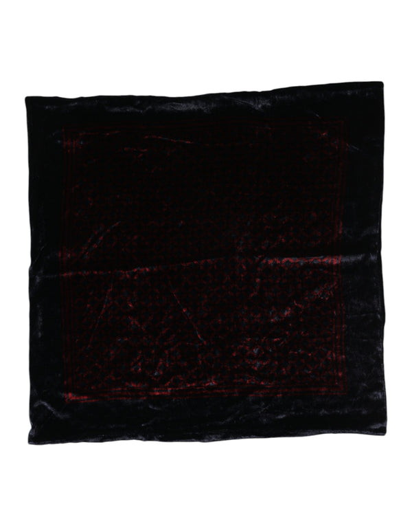 Dolce & Gabbana 55% Viscose scarf in black