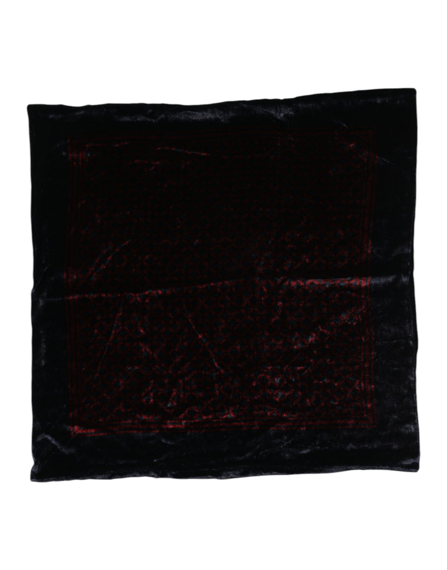 Dolce & Gabbana 55% Viscose scarf in black