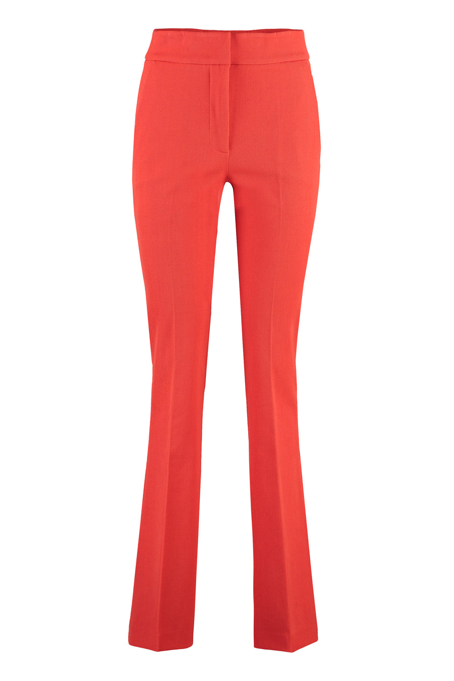 Coral Flared Trousers Elastane