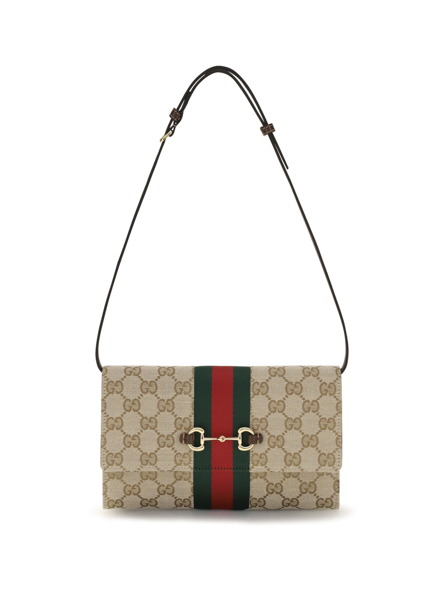 Gucci 52% Polyester wallet in beige