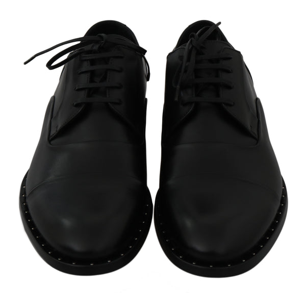 Dolce & Gabbana Leather derby shoe in black