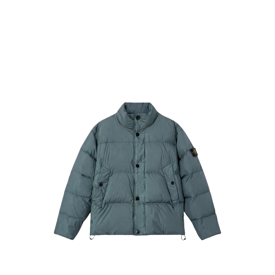 Jacket Green Cotton/polyamide Blend