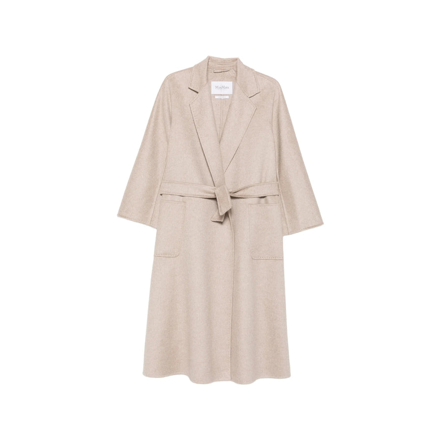 Ludmilla Cashmere Coat Neutrals Single Breasted