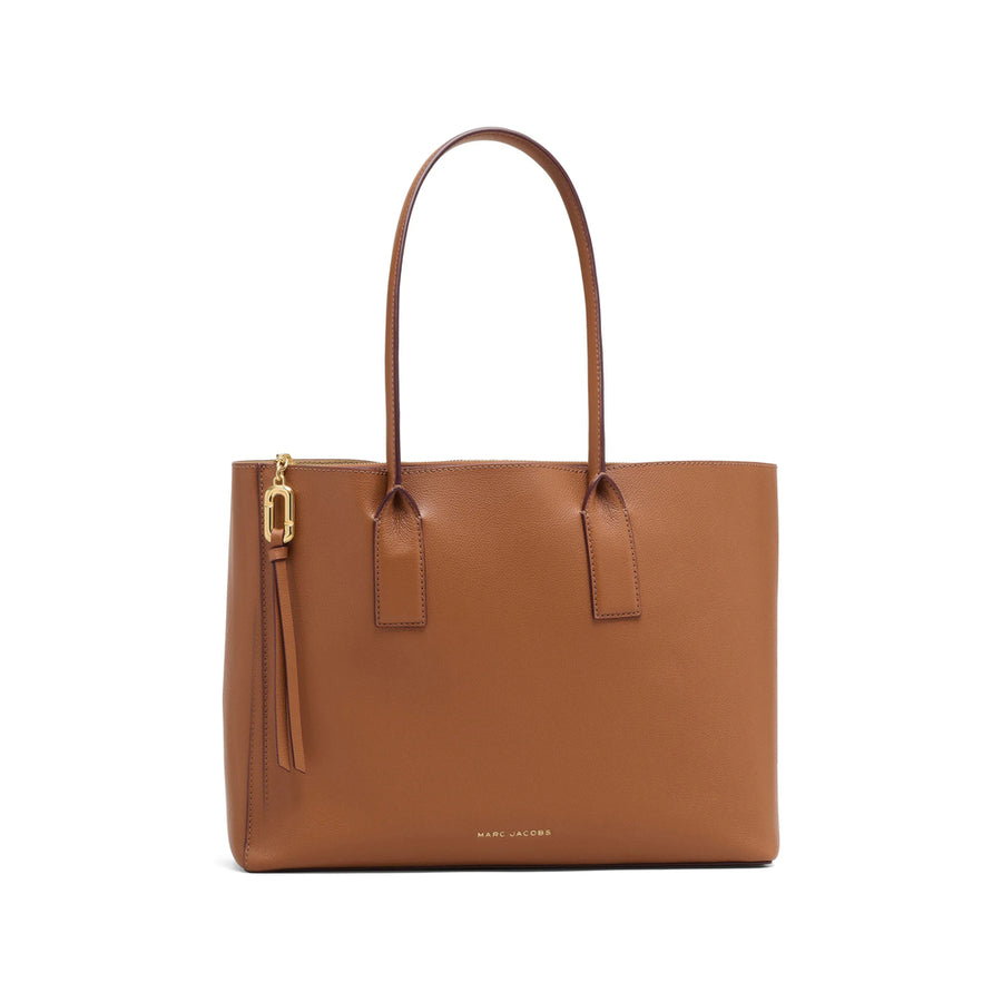 Leather Tote Bag Brown Calf