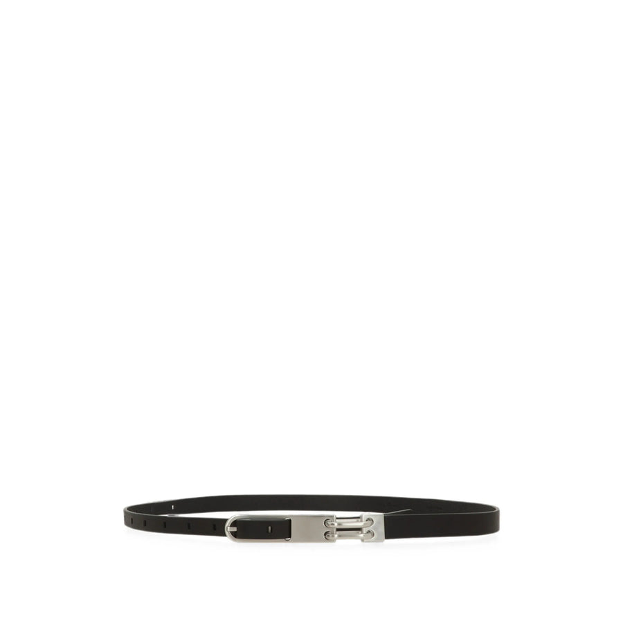 Leather Belt Black Calfskin