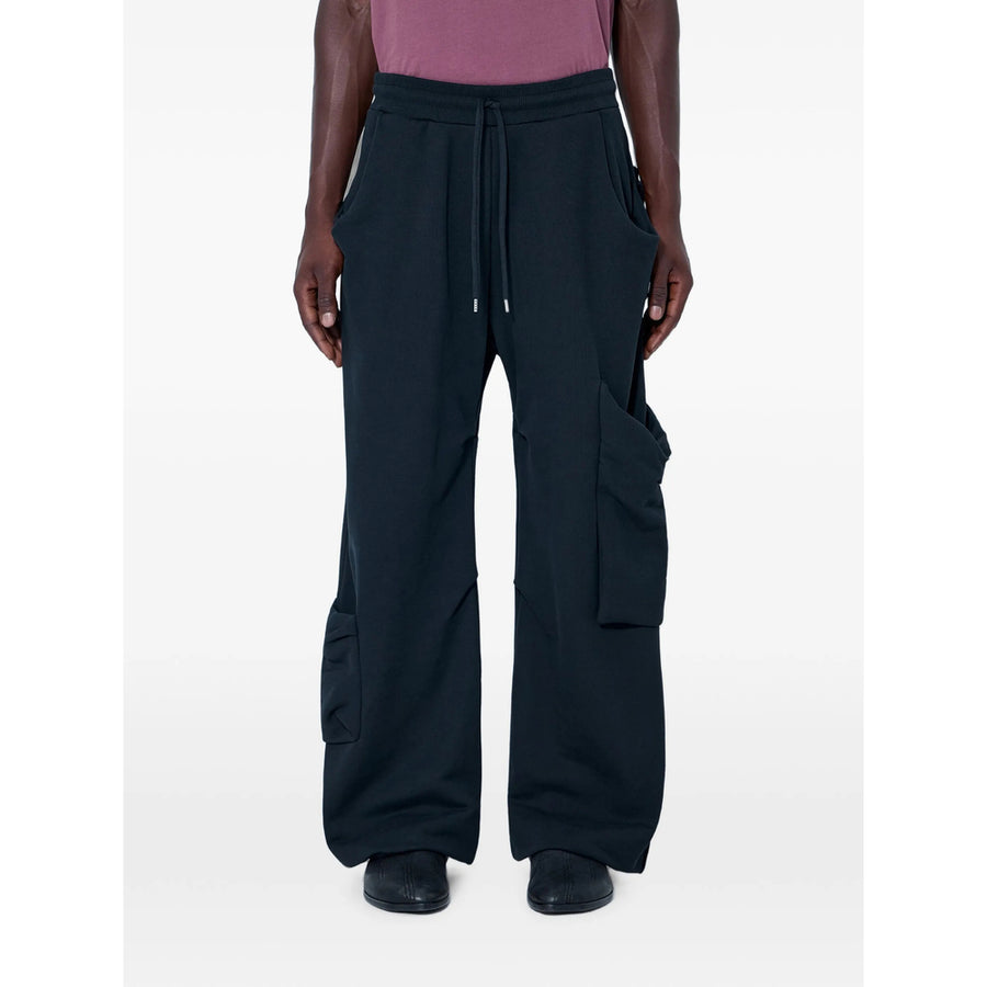 Cotton Sweatpants Black Sweatshirts