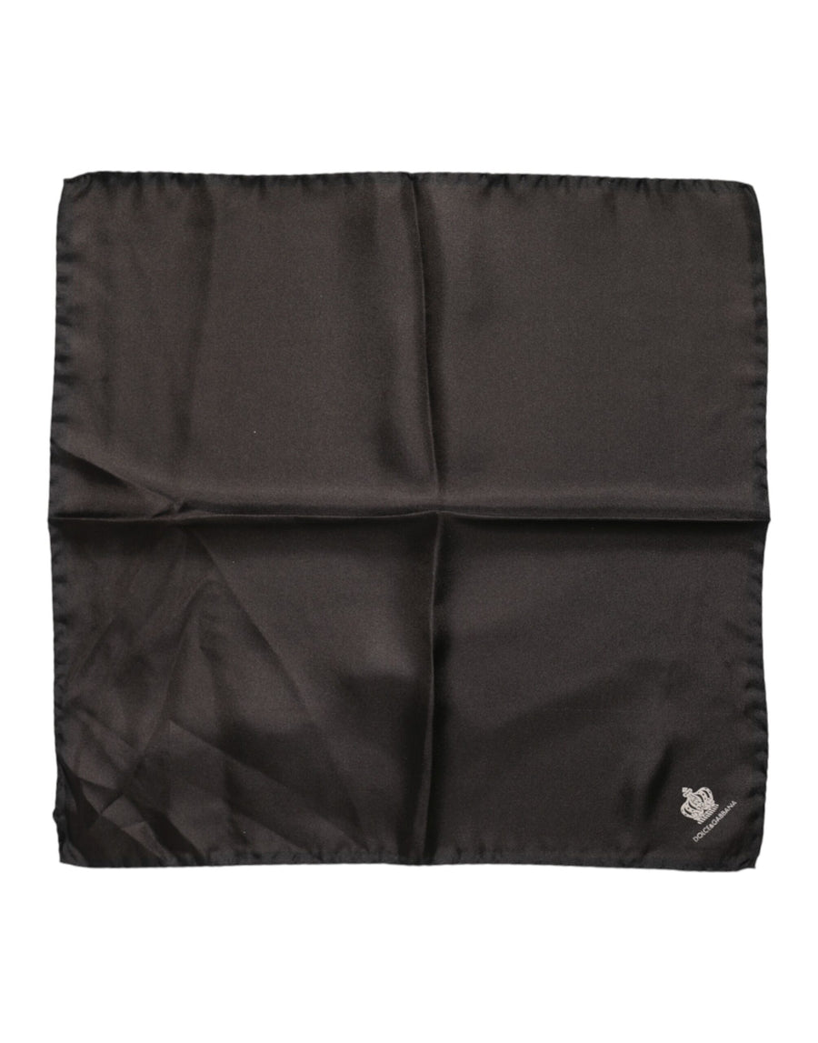 Dolce & Gabbana 100% Silk scarf in brown